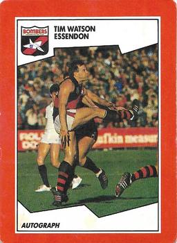 1989 Scanlens VFL #68 Tim Watson Front